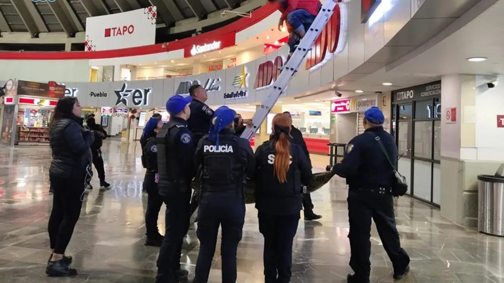 Joven intenta quitarse la vida en terminal de la CDMX