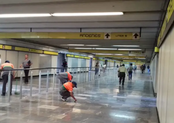 La verdad detrás de la falta de botes de basura en el Metro