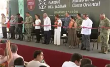 Inauguración del Parque Nacional del Jaguar y Museo de la Costa Oriental