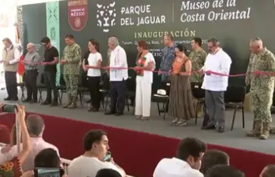 Inauguración del Parque Nacional del Jaguar y Museo de la Costa Oriental