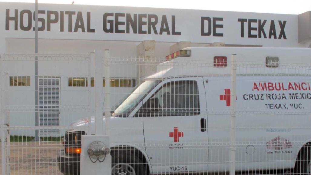 Hombre muere en un vehículo afuera del Hospital General de Tekax