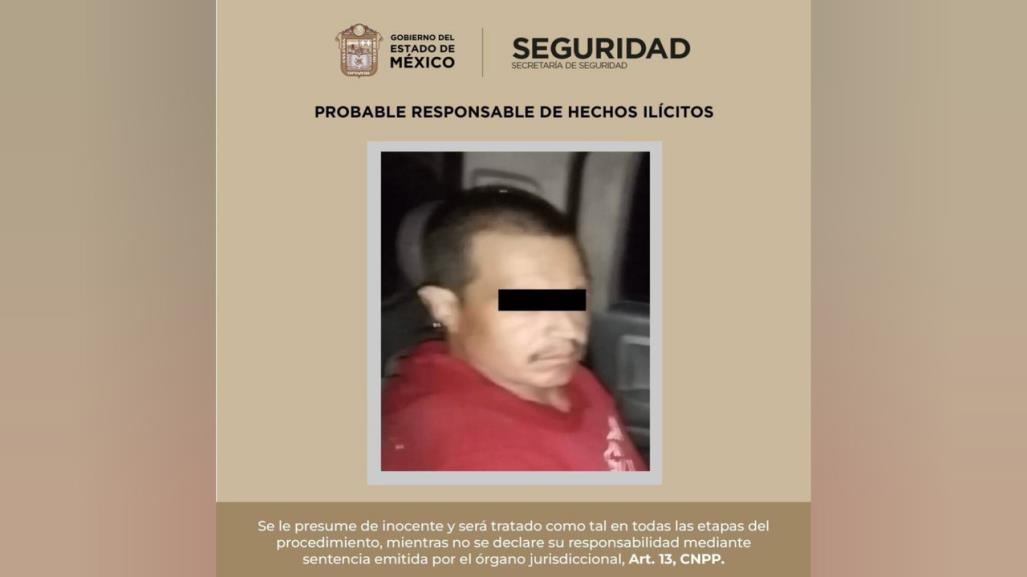 Detienen a talador ilegal en Lerma y aseguran motosierra y madera