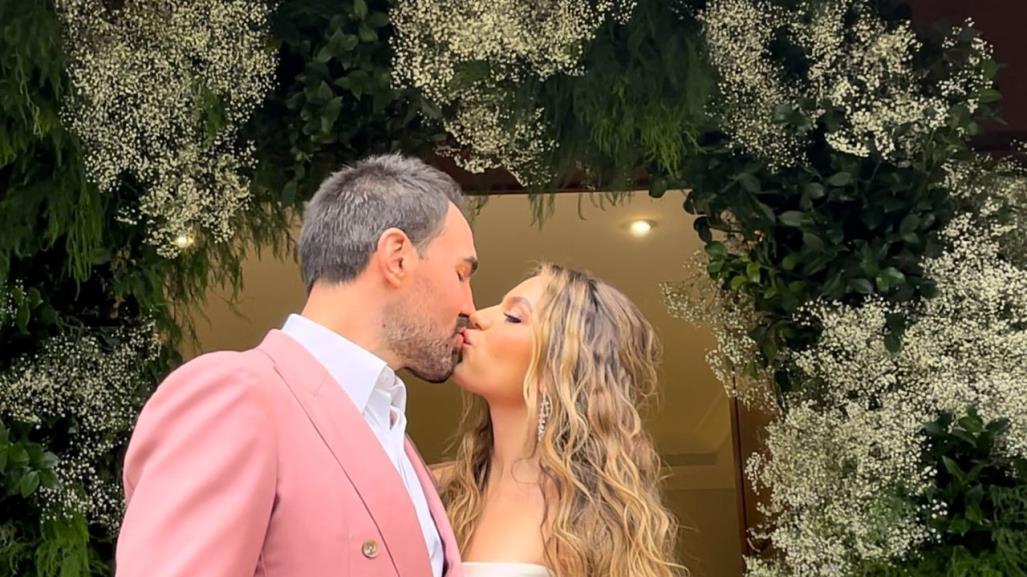 ¡Arriba los novios! Sofía Castro se casó con Pablo Bernot (VIDEO)