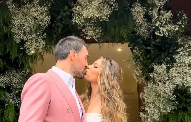 ¡Arriba los novios! Sofía Castro se casó con Pablo Bernot (VIDEO)