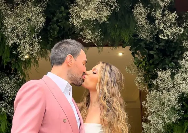 ¡Arriba los novios! Sofía Castro se casó con Pablo Bernot (VIDEO)