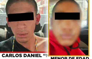 Caen ladrones de transporte urbano en Naucalpan, uno es menor de edad (VIDEO)