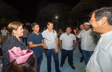 Inauguran nueva iluminación LED en Xmatkuil para mejorar seguridad en Mérida