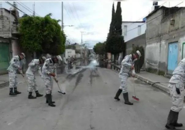 Chalco: Refuerzan limpieza y desinfección en calles y casas inundadas