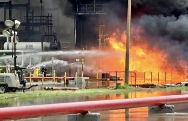 Incendio en la refinería de Salina Cruz, en Oaxaca fue controlado