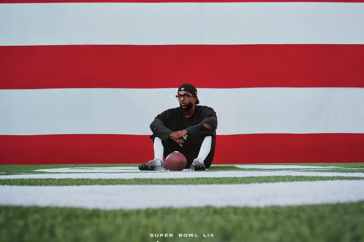 Kendrick Lamar en el Super Bowl LIX, Foto: X (Twitter) @NFL