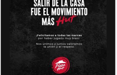 Pizza Hut felicita a las marcas que salieron de La Casa de los Famosos