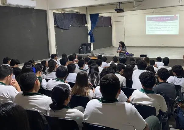 Realizan campaña de prevención del acoso sexual en los COBACH