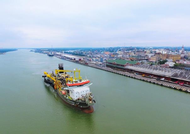 Puerto de Tampico cierra sus puertas a la navegación debido a fuertes vientos