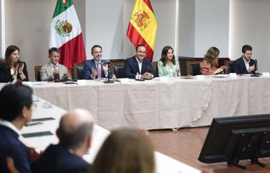 Estrechan lazos Coahuila y España; recibe Manolo Jiménez a embajador Juan Duarte