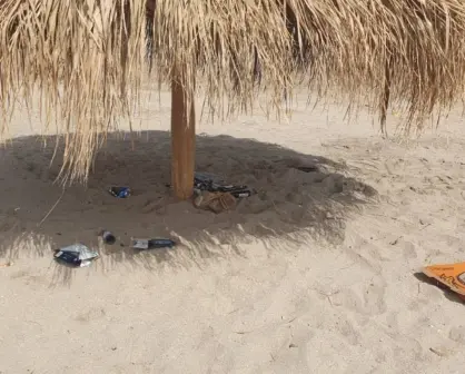 Denuncian acumulación de basura en playa El Comitán