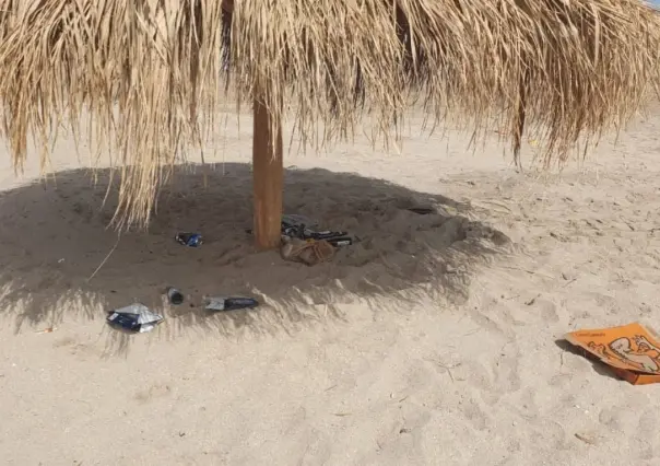 Denuncian acumulación de basura en playa El Comitán