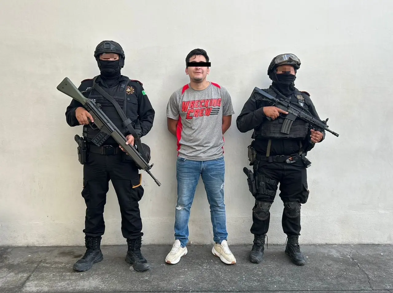 Detiene Fuerza Civil a dos hombres con drogas en Guadalupe, Nuevo León