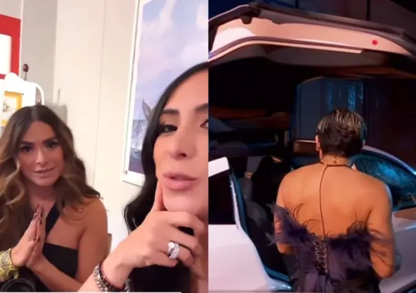 Galilea Montijo aclara que el auto que llegó por Ricardo Peralta no es de ella