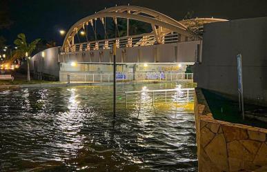 Inundaciones y desbordamientos en el sur a causa de formación de Francine