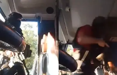Grupo armado advierte a pasajeros sobre enfrentamientos en Culiacán | VIDEO