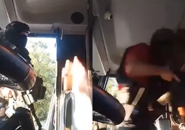 Grupo armado advierte a pasajeros sobre enfrentamientos en Culiacán | VIDEO