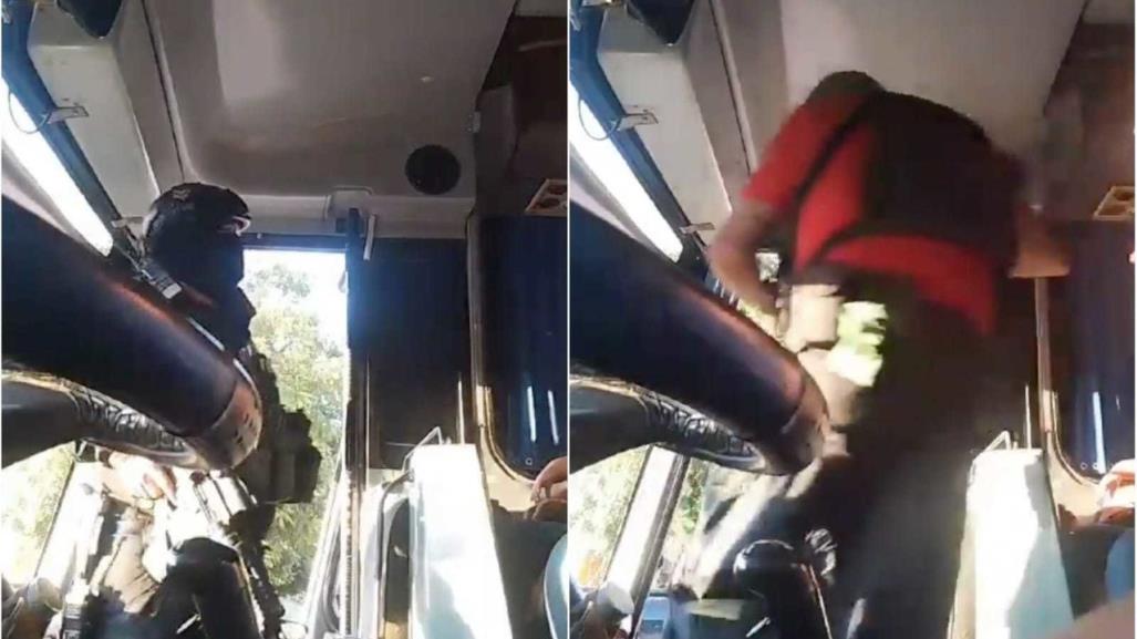 Sujetos armados en Culiacán advierten a pasajeros sobre balaceras (VIDEO)
