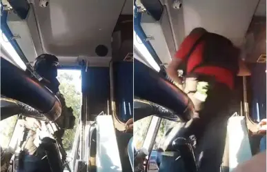 Sujetos armados en Culiacán advierten a pasajeros sobre balaceras (VIDEO)