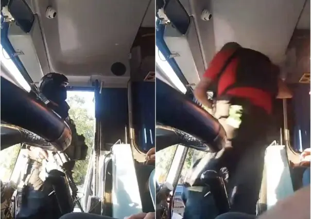Sujetos armados en Culiacán advierten a pasajeros sobre balaceras (VIDEO)