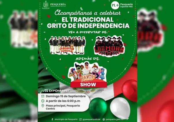 ¡Celebra el Grito de Independencia en Pesquería con música y diversión!