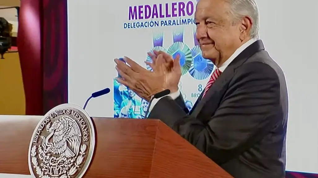 AMLO felicita a los atletas paralímpicos por sus 17 medallas en París 2024