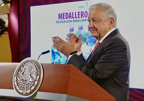 AMLO felicita a los atletas paralímpicos por sus 17 medallas en París 2024
