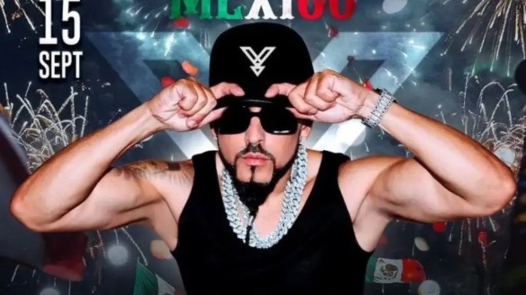 Yandel se presentará el 15 de septiembre en la alcaldía Venustiano Carranza