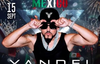 Yandel se presentará el 15 de septiembre en la alcaldía Venustiano Carranza