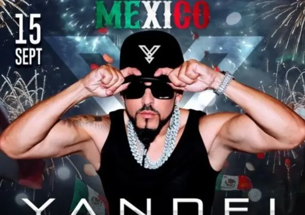 Yandel se presentará el 15 de septiembre en la alcaldía Venustiano Carranza