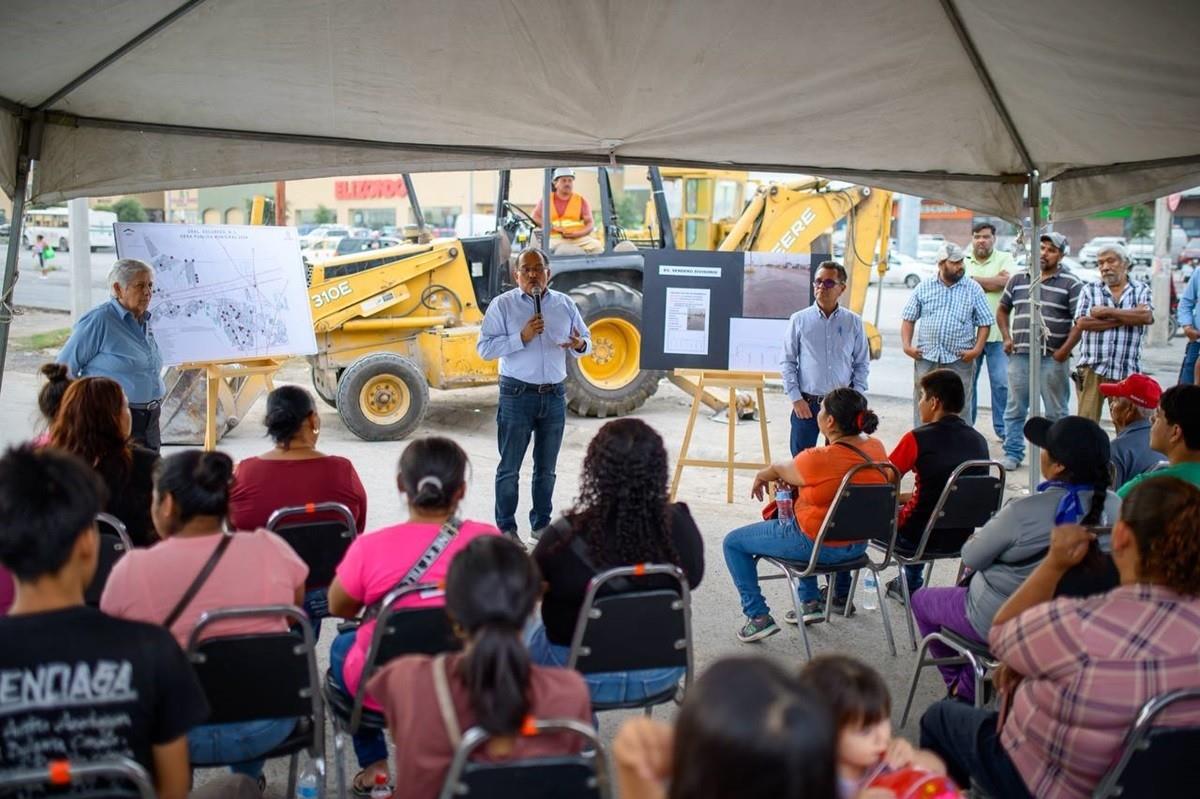 Andrés Mijes arranca modernización de la avenida Sendero Divisorio Norte