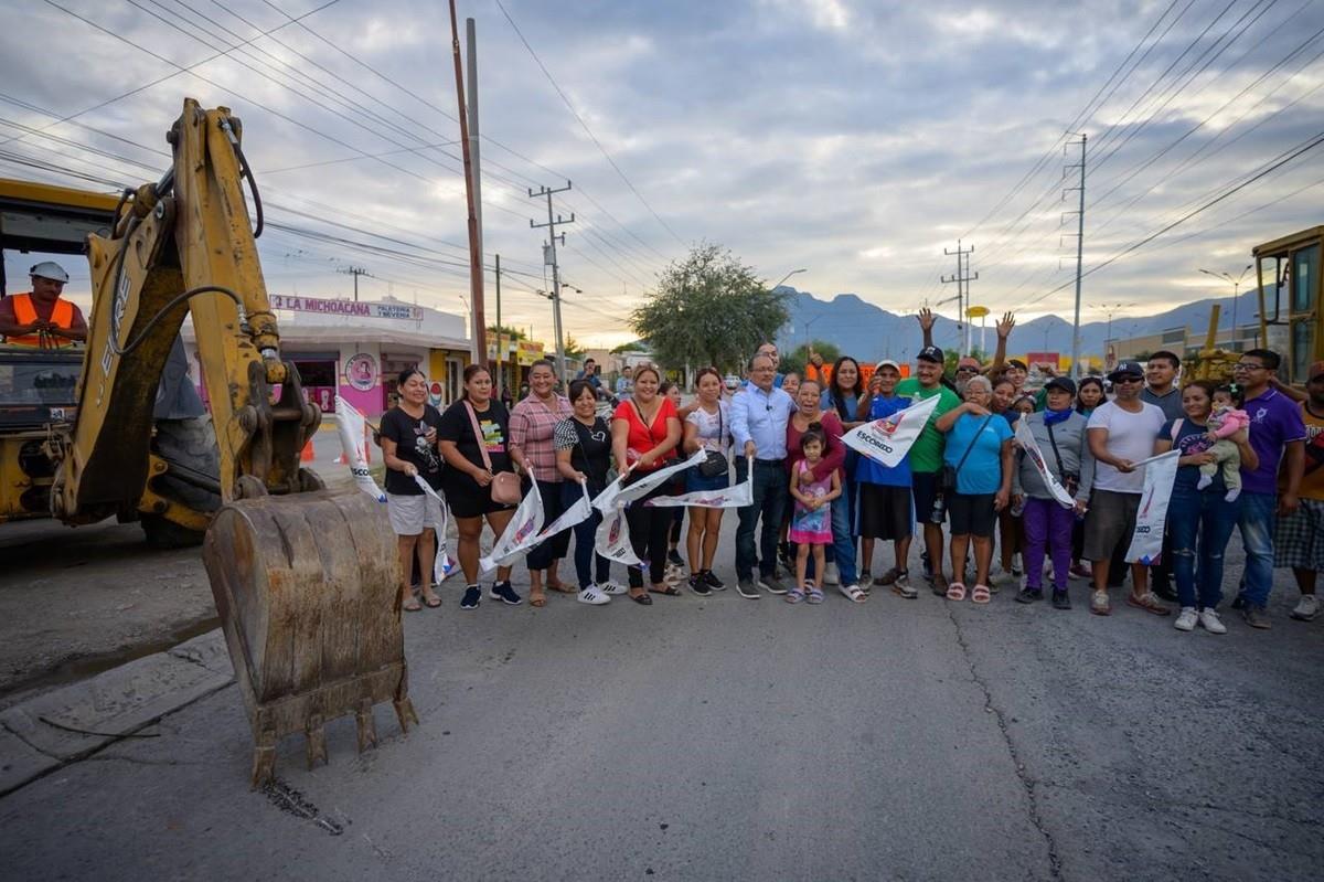 Andrés Mijes arranca modernización de la avenida Sendero Divisorio Norte