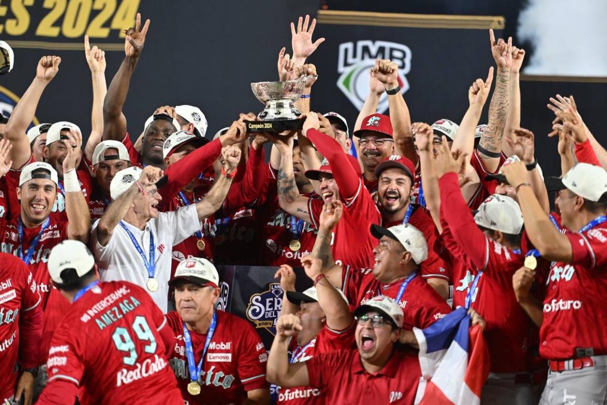 Campeones de la Serie del Rey. Foto: Diablos Rojos del México