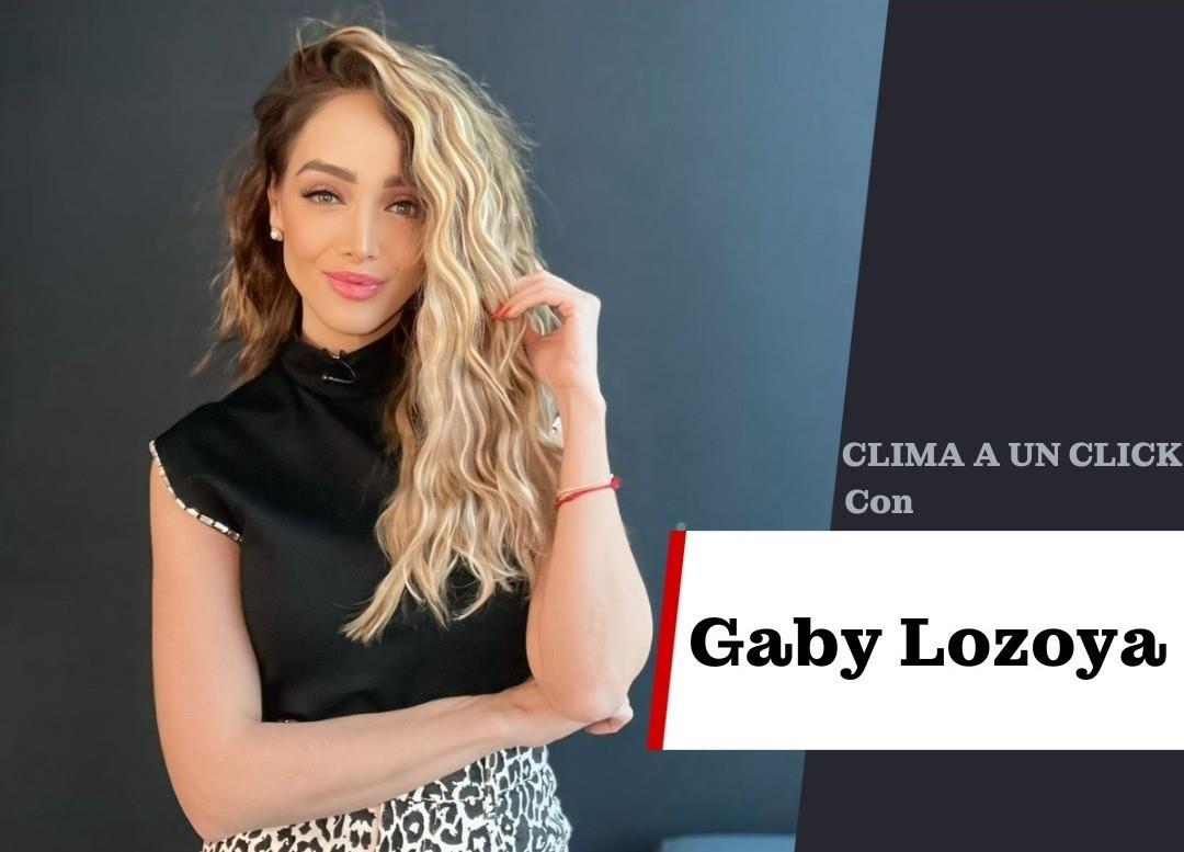 Martes templado con sol y nubes: Gaby Lozoya