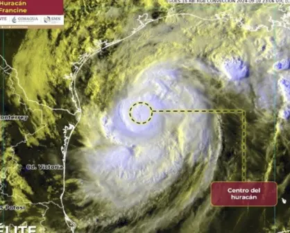 Francine ya es huracán 1; hay alerta en Tamaulipas