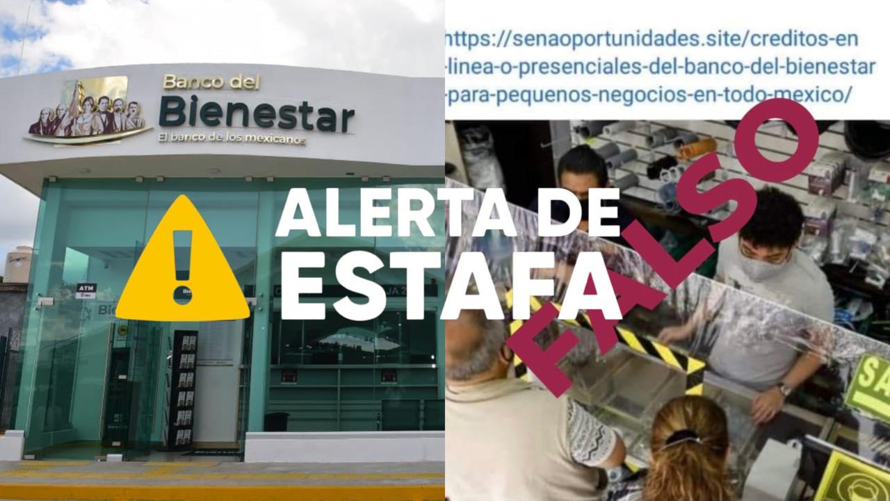 Estos estafadores realizan diversas actividades para robar los datos de los usuarios del Banco del Bienestar. Foto: Especial.