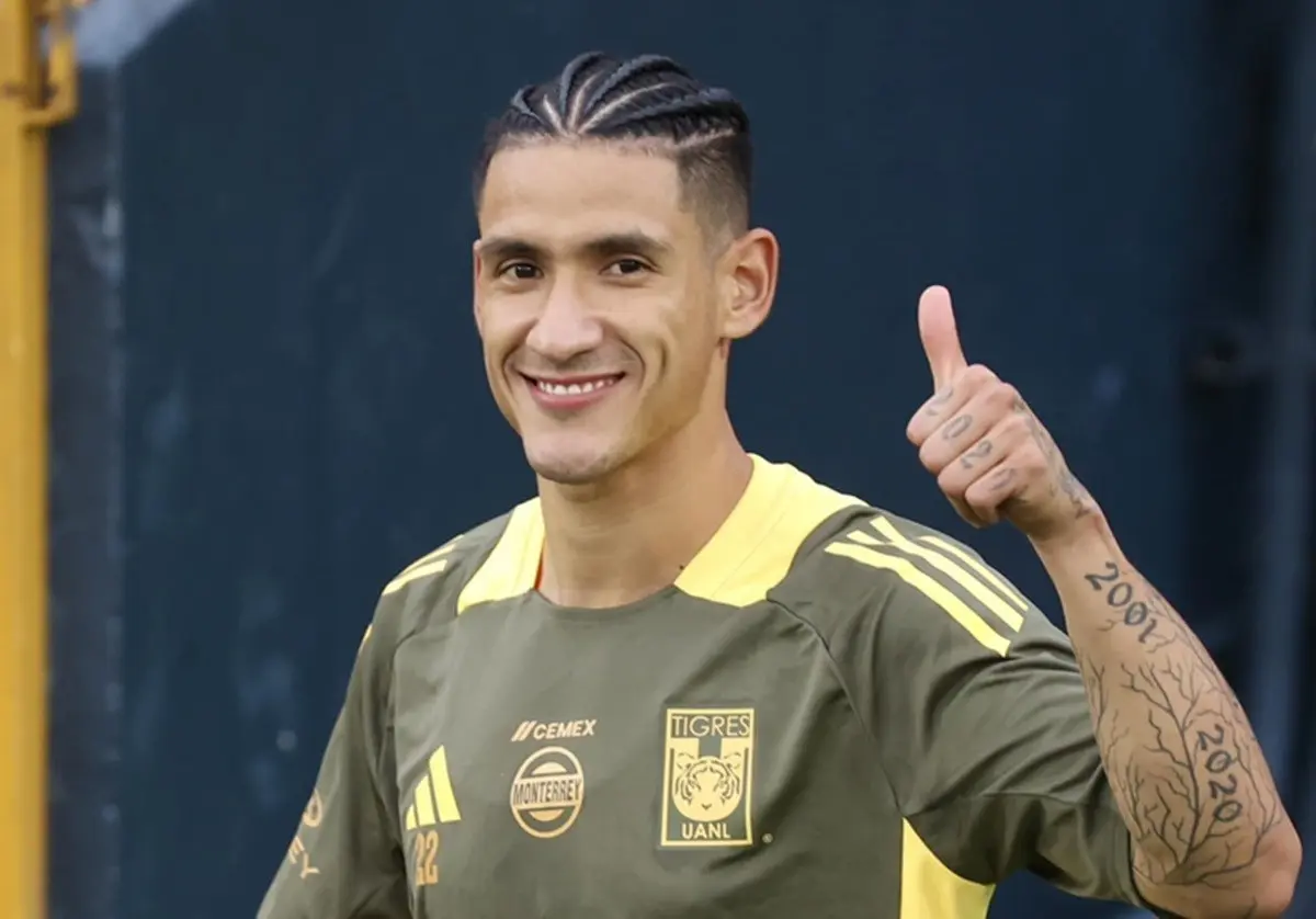 En la imagen Uriel Antuna, jugador de Tigres de la UANL. Foto: Facebook Club Tigres