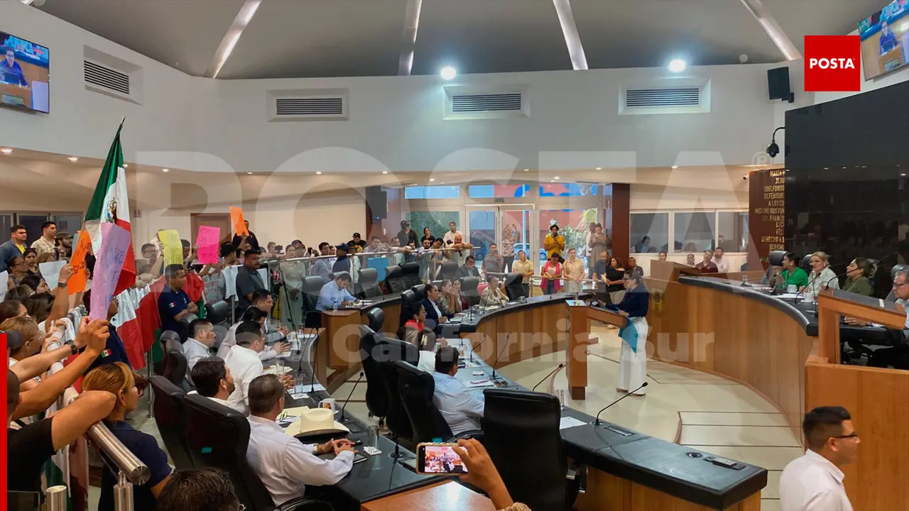 Congreso del Estado de BCS aprueba por mayoría la reforma judicial impulsada por AMLO Foto: Ablerto Cota.