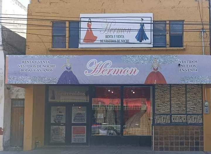 Hermon, tienda afectada. Foto de redes sociales.