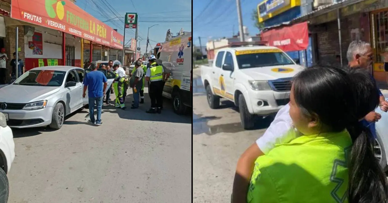 El menor fue rescatado y atendido por paramédicos. (Fotografía: Redes sociales)