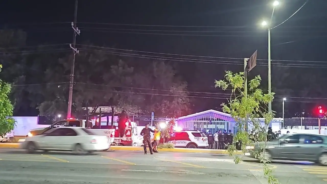 Guardias estatales arribaron al sitio junto a la Policía Investigadora.