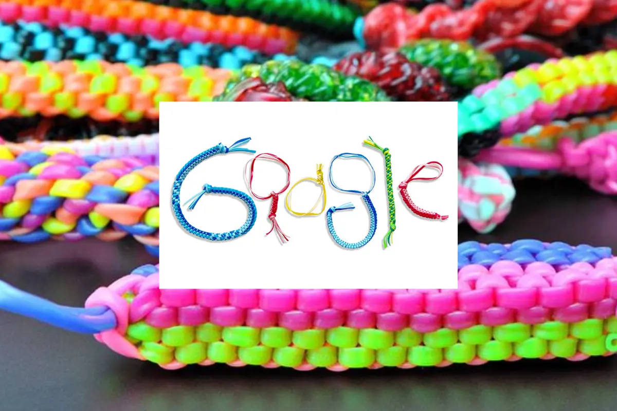 Diferentes pulseras Scoubidou y Doodle. Foto: Google