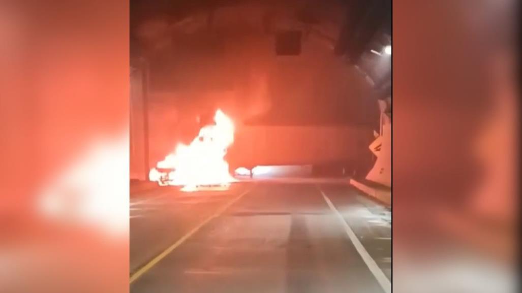 Quema de tráiler, causa de cierre Supercarretera Durango- Mazatlán