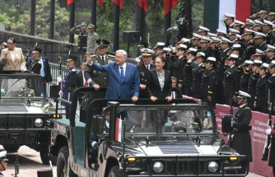 AMLO y Sheinbaum conmemoran Gesta Heroica de los Niños Héroes de Chapultepec