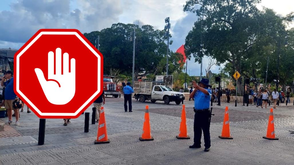 Estas calles cerrarán en el Centro de Mérida del 14 al 16 de septiembre