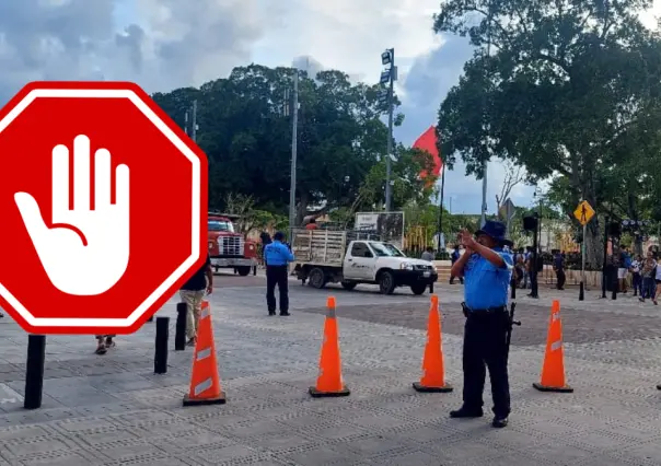 Estas calles cerrarán en el Centro de Mérida del 14 al 16 de septiembre